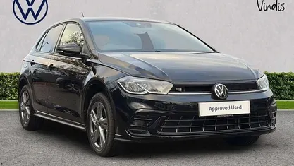 Black Used 2023 VW Polo R-line Hatchback | £18,406 (Fair price)