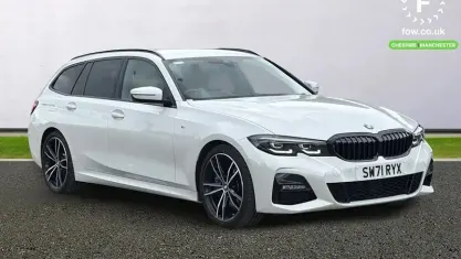 Used BMW 320 Comfort Edition 184 HP (135 kW) 2021 White Estate