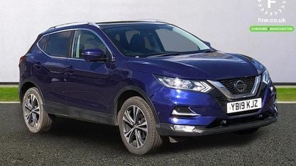 Używany Nissan Qashqai N-Connecta 116 KM (85 kW) 2019 Niebieski SUV