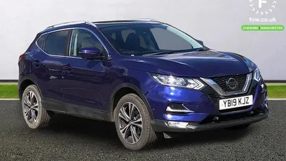Used Nissan Qashqai N-Connecta 116 HP (85 kW) 2019 Blue SUV
