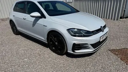 Used VW Golf VII GTD 184 HP (135 kW) 2017 Silver Hatchback