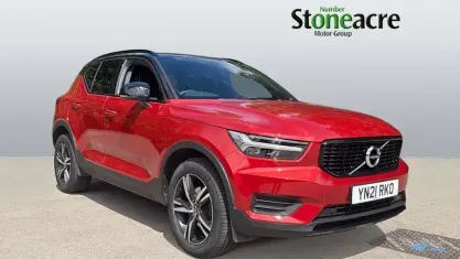 Used Volvo XC40 R-Design 163 HP (119 kW) 2022 Red SUV