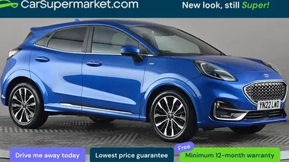 Used Ford Puma ST-Line 125 HP (91 kW) 2022 Blue SUV