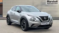 Silver Used 2022 Nissan Juke N-Connecta SUV | £14,847 (Fair price)