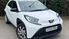 White Used 2024 Toyota Aygo PURE Hatchback | £15,499 (Fair price)
