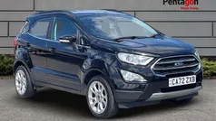 Black Used 2022 Ford Ecosport Titanium SUV | £10,995 (Fair price)
