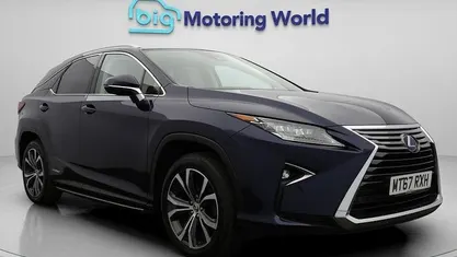 Used Lexus RX450h Luxury Line 313 HP (230 kW) 2017 Blue SUV