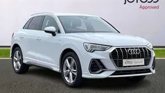 White Used 2022 Audi Q3 S-Line SUV | £26,000 (Good price)
