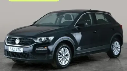 Begagnad VW T-Roc S 110 HK (80 kW) 2021 Svart SUV