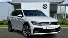 White Used 2019 VW Tiguan R-line SUV | £20,891 (Fair price)