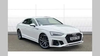 Used Audi A5 S-Line 204 HP (150 kW) 2022 White Coupe