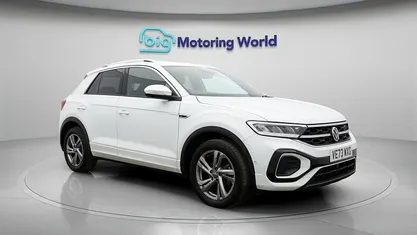 Used VW T-Roc R-line 150 HP (110 kW) 2024 White SUV
