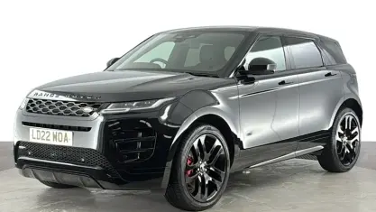 Used Land Rover Range Rover evoque Autobiography 253 HP (186 kW) 2022 Black SUV