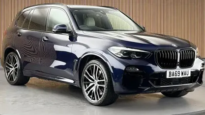 Used BMW X5 M Sport 394 HP (289 kW) 2019 Blue SUV