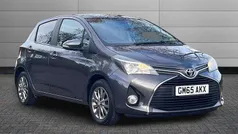 Grey Used 2015 Toyota Yaris Hatchback | £7,850 (Fair price)