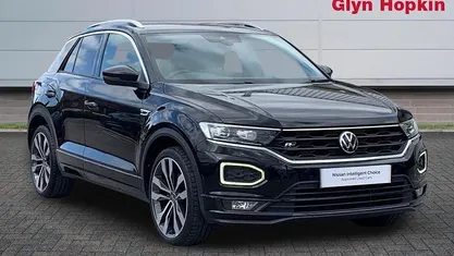 Used VW T-Roc R-line 150 HP (110 kW) 2021 Black SUV