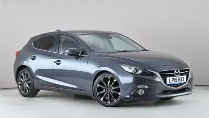 Begagnad Mazda 3 Inclusive 165 HK (121 kW) 2015 Grå Halvkombi