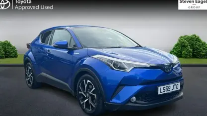 Used Toyota C-HR Design 122 HP (89 kW) 2019 Blue SUV