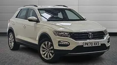 Pure white Used 2020 VW T-Roc SE SUV | £18,750 (Fair price)