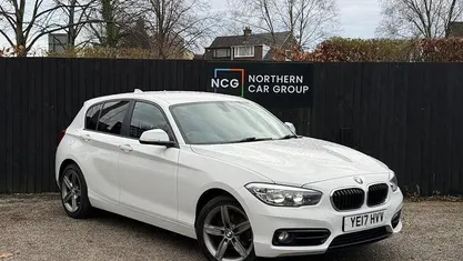 White Used 2017 BMW 118 Sport Line Hatchback | £7,845 (Good price)
