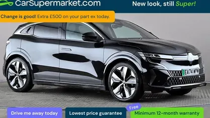 Used Renault Megane E-Tech Komfort 160 kW (218 HP) 2024 Black Hatchback