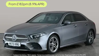 Grey Used 2020 Mercedes A180 AMG line Sedan | £13,577 (Fair price)