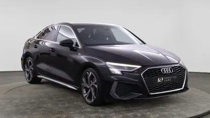 Used Audi A3 S-Line 110 HP (80 kW) 2023 Black Sedan