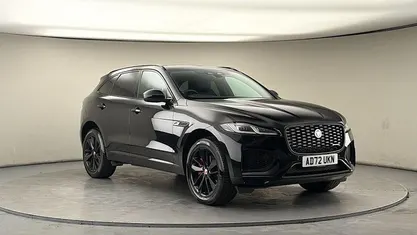 Used Jaguar F-Pace R-Dynamic 204 HP (150 kW) 2022 Santorini black SUV
