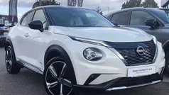 White Used 2023 Nissan Juke Tekna+ SUV | £19,999 (Fair price)
