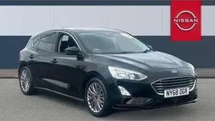 Black Used 2019 Ford Focus Titanium X Hatchback | £9,250 (Fair price)
