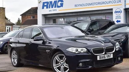 Used BMW 530 M Sport 258 HP (189 kW) 2016 Black Sedan