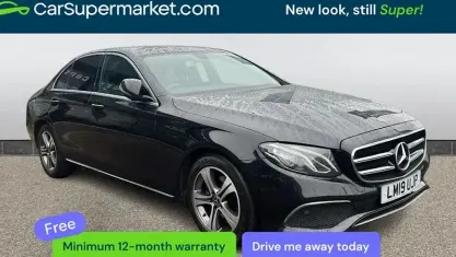 Usado Mercedes E200 SE 184 CV (135 kW) 2019 Negro Berlina
