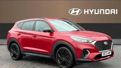 Used Hyundai Tucson N Line 136 HP (100 kW) 2020 Red SUV
