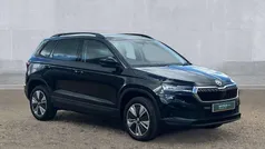 Black magic pearlescent Used 2024 Skoda Karoq SE Drive SUV | £22,596 (Good price)