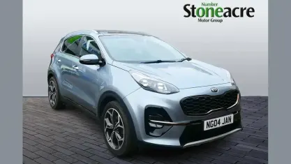 Used Kia Sportage GT-Line S 177 HP (130 kW) 2020 Silver SUV