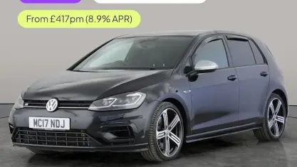 Used VW Golf VII R 310 HP (228 kW) 2017 Black Hatchback
