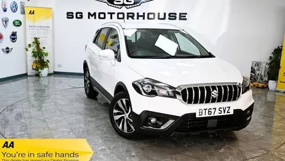 White Used 2018 Suzuki SX4 SZ-T Hatchback | £8,395 (Fair price)