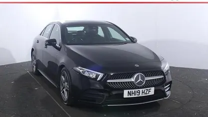 Used Mercedes A180 AMG line 116 HP (85 kW) 2019 Black Sedan