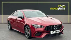 Red Used 2021 Mercedes CLA45 AMG Coupe | £36,000 (Super price)