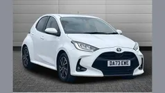 White Used 2023 Toyota Yaris Hybrid Design Hatchback | £19,050 (Fair price)