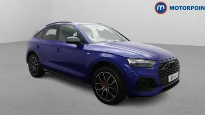 Used Audi Q5 Sportback Black Edition 204 HP (150 kW) 2023 Blue SUV