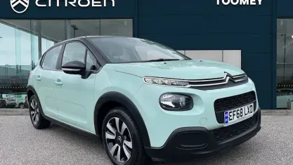 Używany Citroën C3 Feel 68 KM (50 kW) 2019 Zielony Hatchback