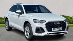 White Used 2022 Audi Q5 S-Line SUV | £28,785 (Super price)