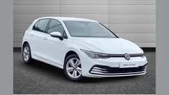 Pure white Used 2021 VW Golf VIII Life Hatchback | £17,495 (Fair price)