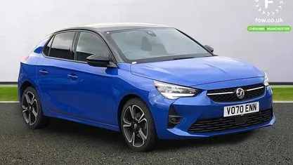 Used Vauxhall Corsa SRi 101 HP (74 kW) 2021 Blue Hatchback