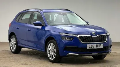 Used Skoda Kamiq SE 110 HP (80 kW) 2021 Blue SUV