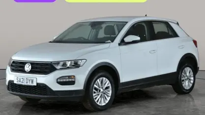 Used VW T-Roc S 110 HP (80 kW) 2021 White SUV
