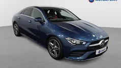 Blue Used 2022 Mercedes CLA180 AMG Line Premium Sedan | £23,799 (Fair price)
