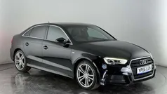 Black Used 2016 Audi A3 S-Line Sedan | £12,350 (Fair price)