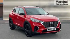 Red Used 2019 Hyundai Tucson N Line SUV | £17,062 (Fair price)